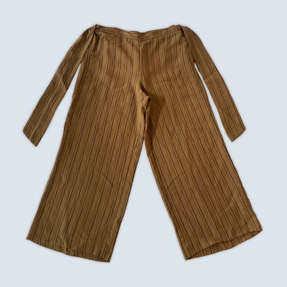 Calvin Klein Beige Trouser Pants Sz 6 - Picture 1 of 5